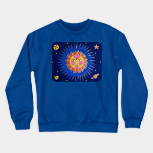 Groovy Sun Crewneck Sweatshirt